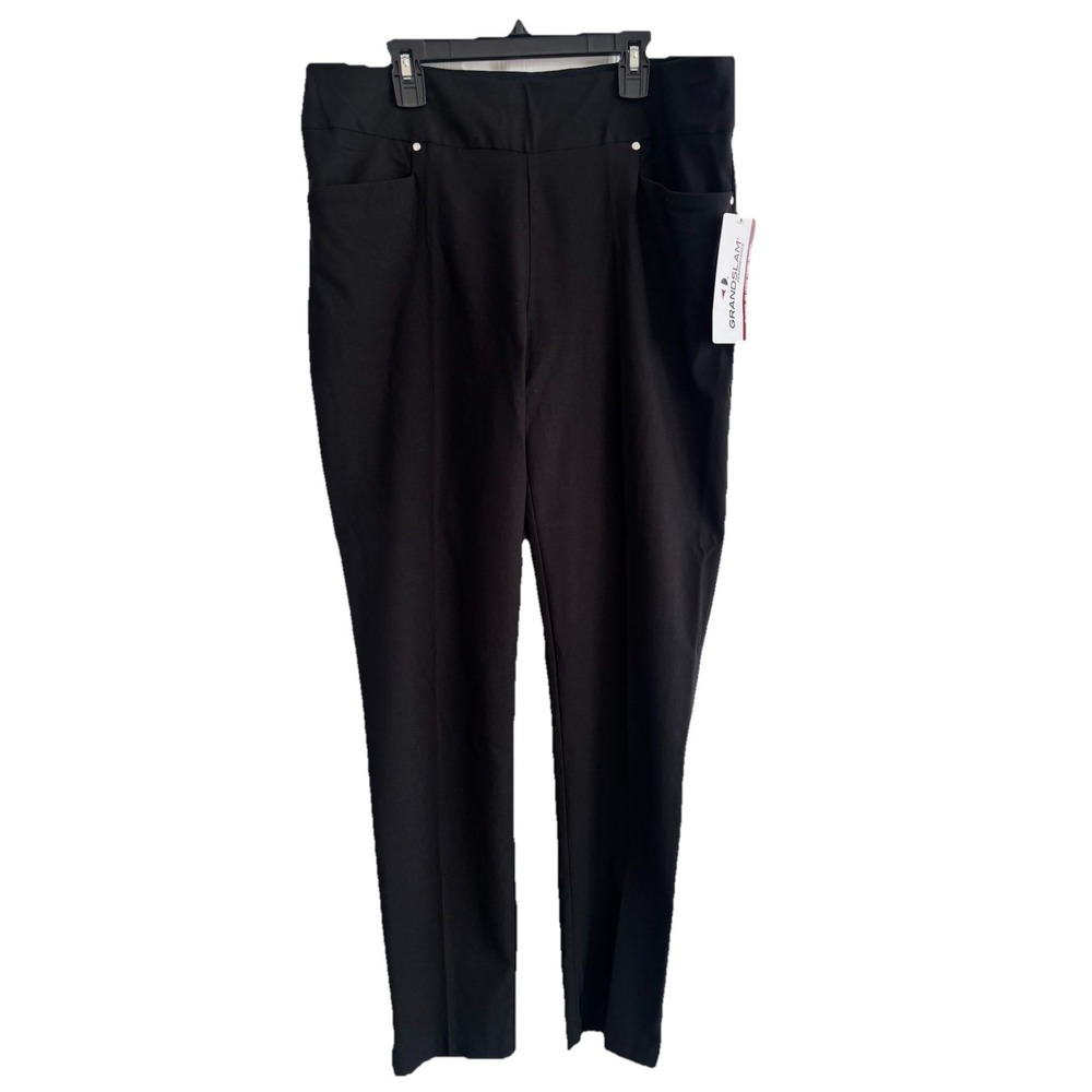 Grand‎ Slam Golf Pants Womens Large Straight Leg Performance Trousers NEW NWT
